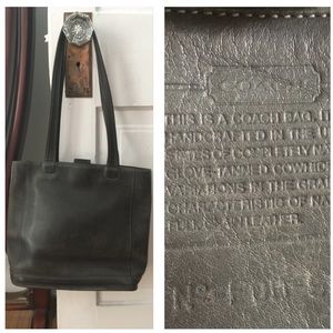 Vintage Coach Bleeker Tote Bag
